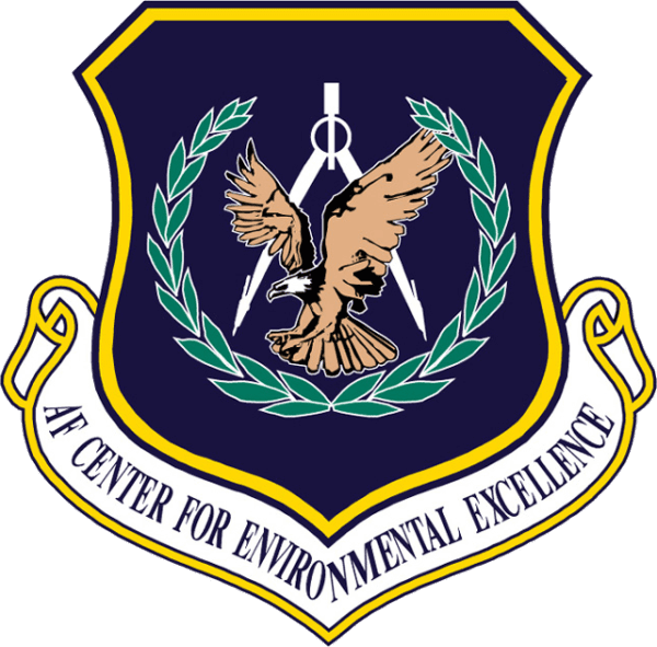 Emblem of Air Force Environmental Excellence Center.